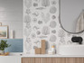 Настенная плитка Aqua White Белый 01 25х60 Gracia Ceramica матовая, рельефная (структурированная) керамическая 010100001536