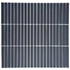 Мозаика Marble Mosaic Kit-Kat Black Mat керамика 28.2х29.4 см матовая чип 12x92 мм черный