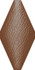 Мозаика TR-1022 керамика матовая 10х20 см, коричневый