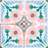 Плитка универсальная Art Decor DC263 20х20 DeShun Ceramics матовая керамическая