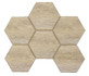 Мозаика SI01 Hexagon 25x28,5x10 неполированная керамогранит
