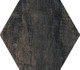 Керамогранит Black Hexa/17.5x20 универсальный матовый