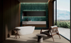 Керамогранит Sensi Colore Laguna Glossy 5,7x23,2 (786014) Casa Dolce Casa глазурованный, глянцевый настенная плитка