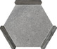 Керамогранит Sacramento Gris Ebano 22x25 Monopole матовый напольный 71240