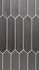 Настенная плитка Lanse Black 5x25 Equipe матовая керамическая 27483