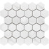Мозаика Керамическая Hexagon small Carrara Matt (PMMT83017) 271х282х6