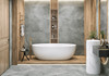 Керамогранит Rock Gray D60203M матовый карвинг 600х600х9,5 Delacora напольный