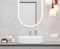 Керамогранит Onyx Lux Silver Серый 60х120 полированный матированный Laparet универсальная плитка х9999311442