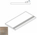 Ступень угловая Эмеральд Закруг.Грип 30x60/Emerald Gradino Round Grip 30x60 SX керамогранит