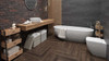 Кварцвиниловая плитка Alpine Floor ECO 16-22 Дуб Альферац Parqet LVT 43 класс 590х118х2.5 мм (ламинат)