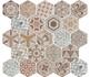 Декор Hexatile Harmony Colour керамический