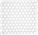 Мозаика Imagine Lab KO28-1R керамика 33х31.2 см матовая чип 28x28 мм, белая
