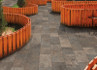Керамогранит Porfido Bruno (2 см) Rett 40х120 RHS Le Cave матовый, рельефный (рустикальный) напольная плитка J88539