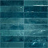 Настенная плитка Nairobi Blue 7.5х30 Vilar Albaro глянцевая керамическая 928742