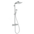 Душевая стойка Hansgrohe Crometta E, Showerpipe 240 1jet с термостатом, хром