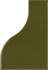 Настенная плитка Curve Garden Green Gloss Equipe 8.3x12 глянцевая керамическая 28850