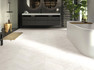 Керамогранит Elegance White 8х33 (1.26) Bestile матовый напольная плитка 78800767