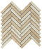 Декор Force Light Herringbone Mosaic керамический