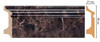 Плинтус напольный D122-713 ДМ Decomaster (78х21х2400 мм) 