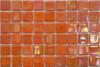 Мозаика Taurus-Lux-2 прокрашенная в массе стекло 32.7х32.7 см перламутровая чип 15х15 мм, оранжевый