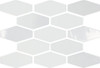 Настенная плитка Harlequin White 10x20 APE Ceramica 07975-0001 глянцевая керамическая