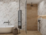 Настенная плитка Sandra White Mat 30х60 Eurotile Ceramica матовая керамическая