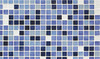 Мозаика Azul - часть 5 2.5x2.5 стекло 31.3х49.5