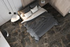 Керамогранит GT408013305MCR Maximus_GT Черный 40х80 Global Tile carving, матовый универсальная плитка