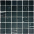 Мозаика Marble Mosaic Nero Marquina Mat камень 30.5х30.5 см матовая чип 48х48 мм, черный