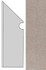 Плинтус Kone Pearl Battiscopa Sag.Sx. AUO1 7,2x30 шт керамогранит