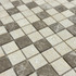Мозаика Marble Mosaic Mix stone 5 Pol камень 30х30 см полированная чип 23х23 мм, бежевый, коричневый