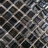 Мозаика Aqua Black Черный (на сетке) стекло 31.7х31.7 см глянцевая чип 25х25 мм, С0004531