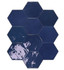 Настенная плитка Zellige Hexa Cobalt (122085) 10,8х12,4 Wow глянцевая керамическая