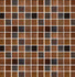 Мозаика Orion-15 камень 30х30 см глянцевая чип 23х23 мм, коричневый