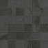 Мозаика Ардезия Блэк Mosaico 30x30 керамогранит матовая, черный 610110001032