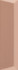 Настенная плитка Cups Terracota 5х20 р149226 APE Ceramica MPL-030808 матовая керамическая