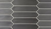 Настенная плитка Lanse Black 5x25 Equipe матовая керамическая 27483
