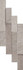 Декор Brave Pearl Brick 3D A1F2 29x59 , м2 керамогранит