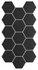 Керамогранит Black 51x26.5 универсальный матовый
