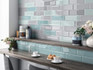 Настенная плитка 9025 Аккорд Розовый Светлый Грань 8.5x28.5 Kerama Marazzi глянцевая керамическая