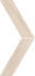 Керамогранит White Chevron 11x54 напольный матовый
