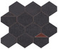 Мозаика Blaze Iron Mosaico Nest 29,4x25,8 керамическая