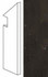 Плинтус MARVEL Absolute Brown Battiscopa Sag.dx AFBW 7,2x30 шт керамогранит