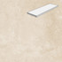 Ступень угловая лофт Crema 33х90 керамогранит матовая Lifebrick Limestone