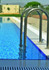Мозаика стеклянная Aquaviva Majorca Light 32.7х32.7 см матовая чип 30х30 мм, голубой, синий 023330