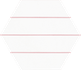 Керамогранит Hex. Porto Savona Pink Codicer 22x25 матовый универсальный 58370