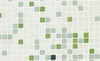 Мозаика Verde - часть 2 2.5x2.5 стекло 31.3х49.5
