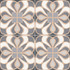 Керамогранит Epoque Grey 44,5x44,5 Dual Gres матовый напольный DG_TE_EDP_GR_DP