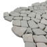 Мозаика Marble Mosaic Flat Stone Cream мрамор 30х30 см матовая бежевый