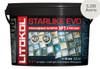 Затирка для плитки эпоксидная Litokol двухкомпонентный состав Starlike Evo S.200 Avorio 2.5 кг 485210003